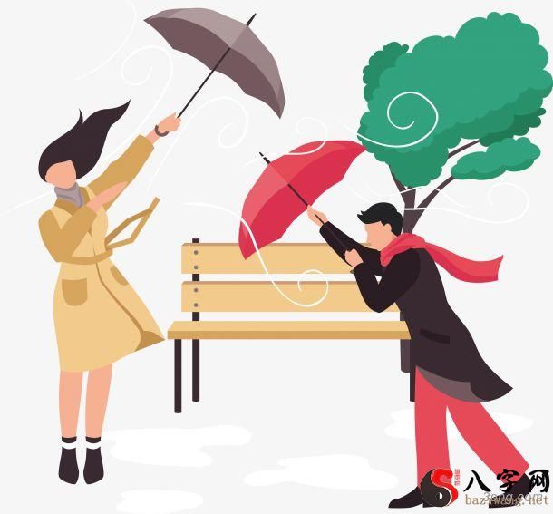 梦见刮风下雨